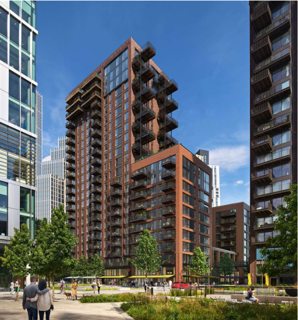 Embassy Gardens - Luxury Two Bedroom Apartment thumbnail 12